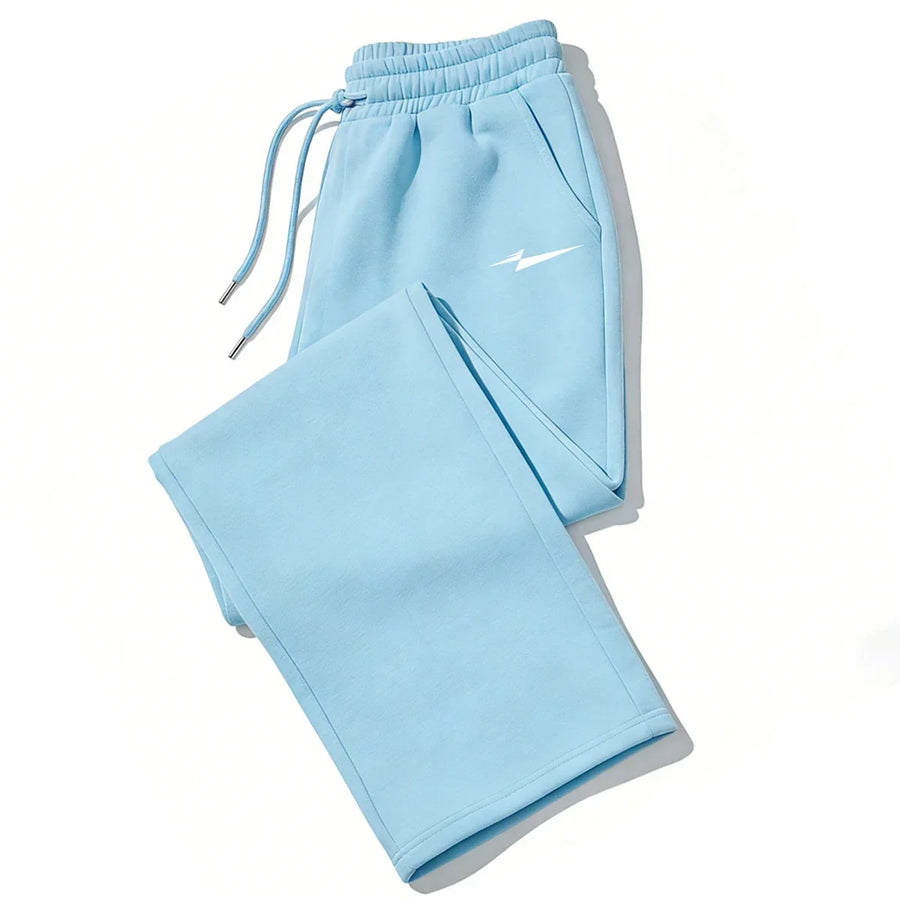 Uniseks joggingbroek met tunnelkoord en logo