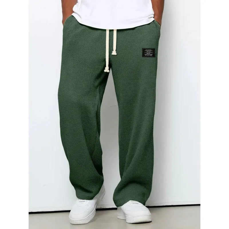 Herren Freizeithose Jogginghose Sporthose Lang mit Kordelzug