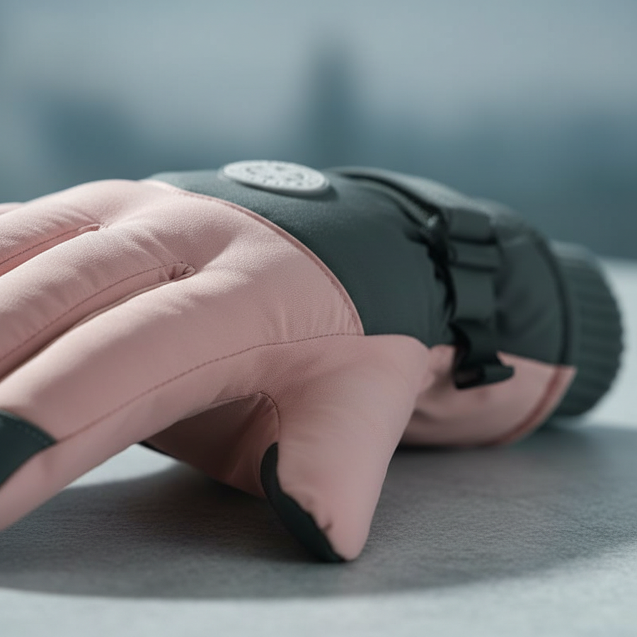 Winterhandschuhe mit Touchscreen-Funktion & verstellbarem Riemen für Damen