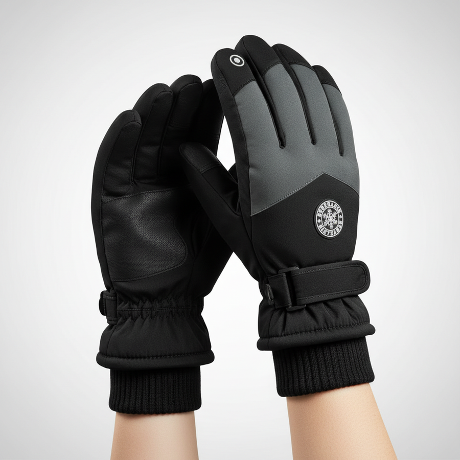 Winterhandschuhe mit Touchscreen-Funktion & verstellbarem Riemen für Damen