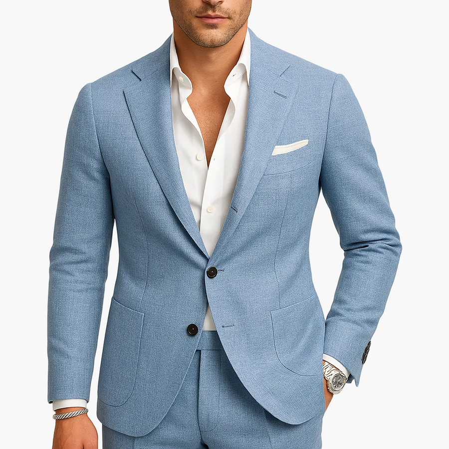 Herren Anzug Modern Fit – Eleganter Zweiteiler für Hochzeiten, Gartenpartys & Events