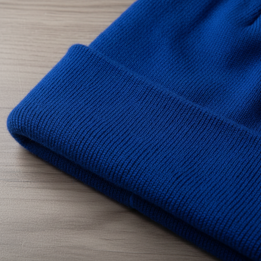 Unisex Strickmütze Beanie Rippstrick Einheitsgröße