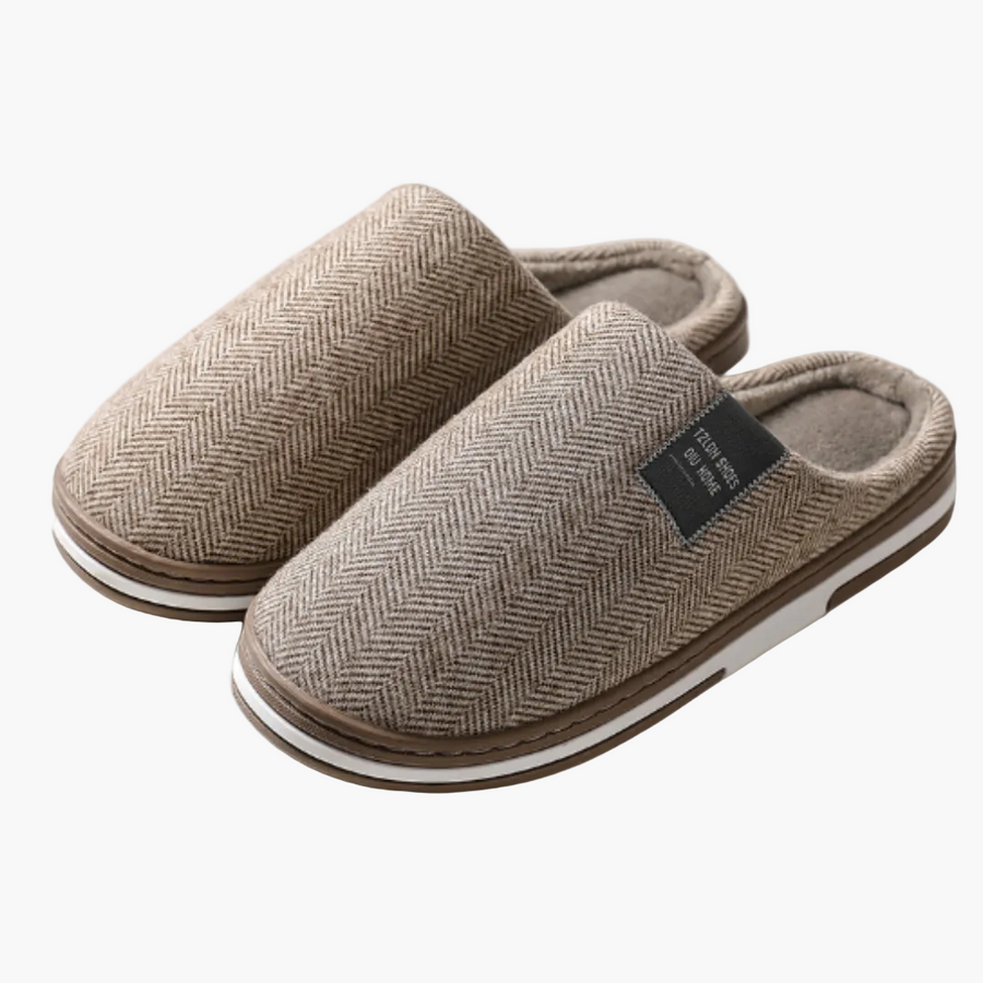 Herren Hausschuhe Classic Komfort – Bequeme Slipper für Zuhause, Eleganter Stil, Perfekt für Entspannung