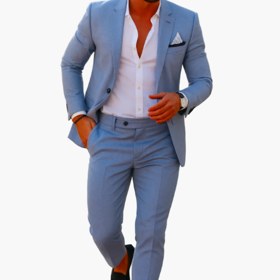 Herren Sommeranzug Modern Slim Fit – Perfekt für Hochzeiten, Partys und festliche Anlässe