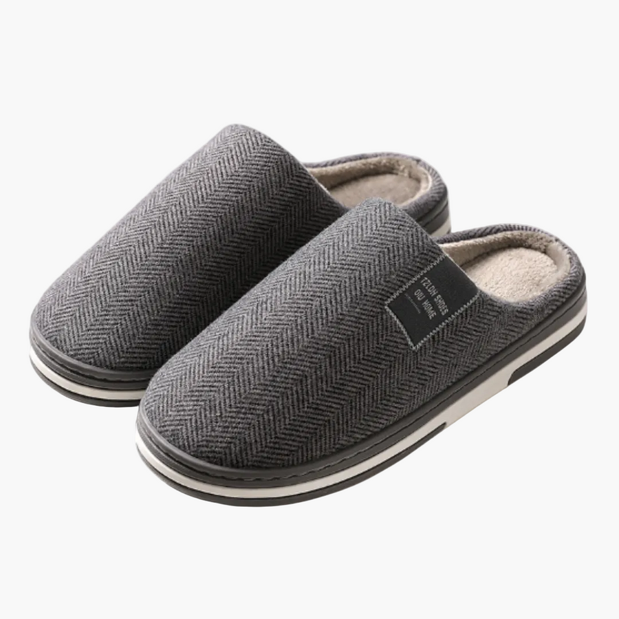 Herren Hausschuhe Classic Komfort – Bequeme Slipper für Zuhause, Eleganter Stil, Perfekt für Entspannung