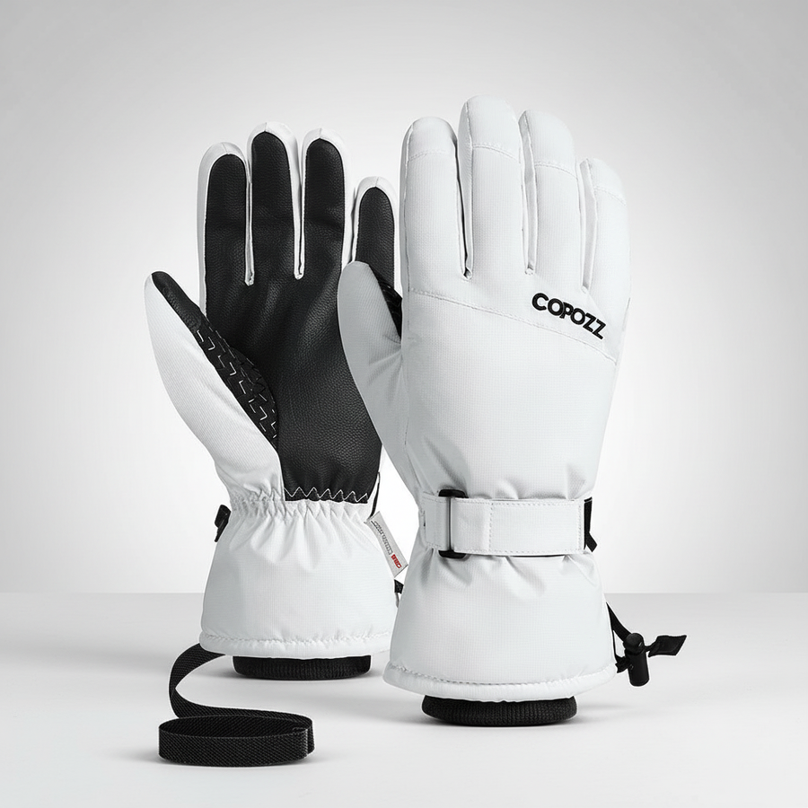 Unisex winterhandschoenen met verstelbare polsband en manchetten met trekkoord