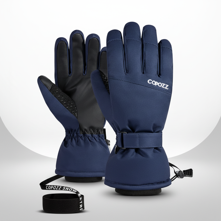 Unisex winterhandschoenen met verstelbare polsband en manchetten met trekkoord