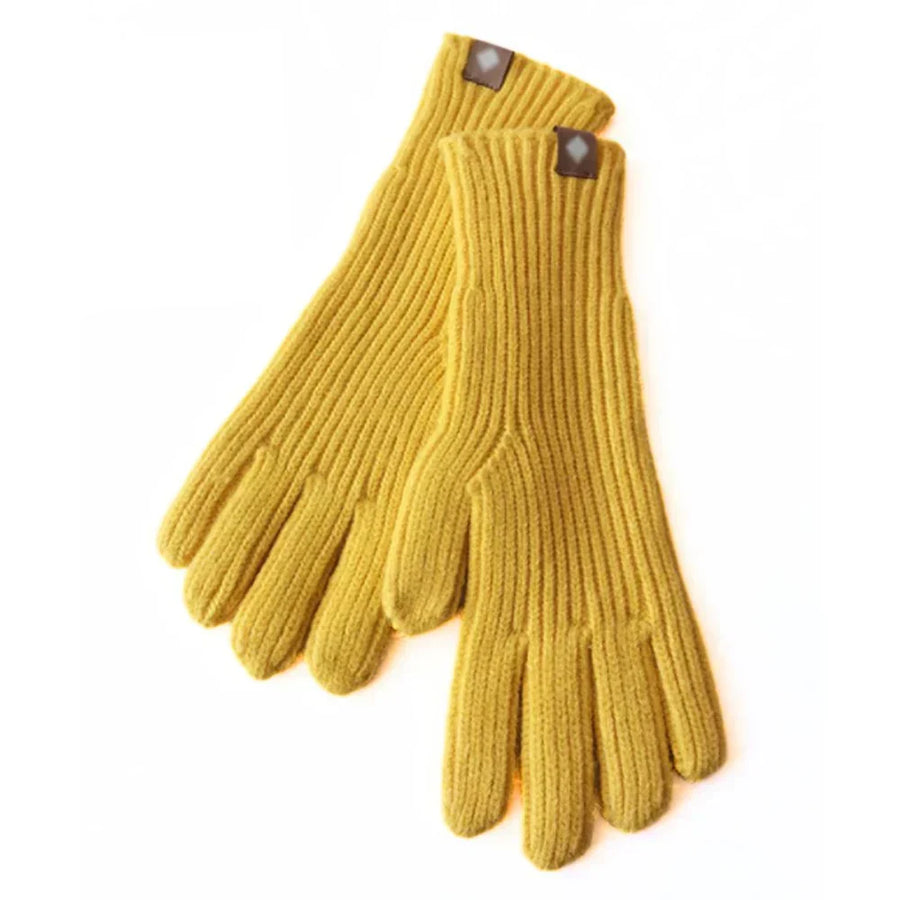 Unisex Winter Strickhandschuhe Gerippte Fäustlinge Warme Handschuhe mit Etikett