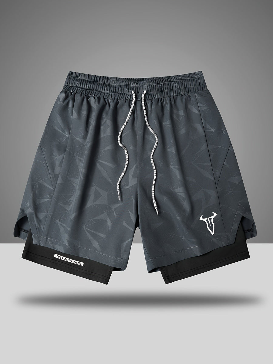 Herren Trainingsshorts Sport Fitness Gym Performance