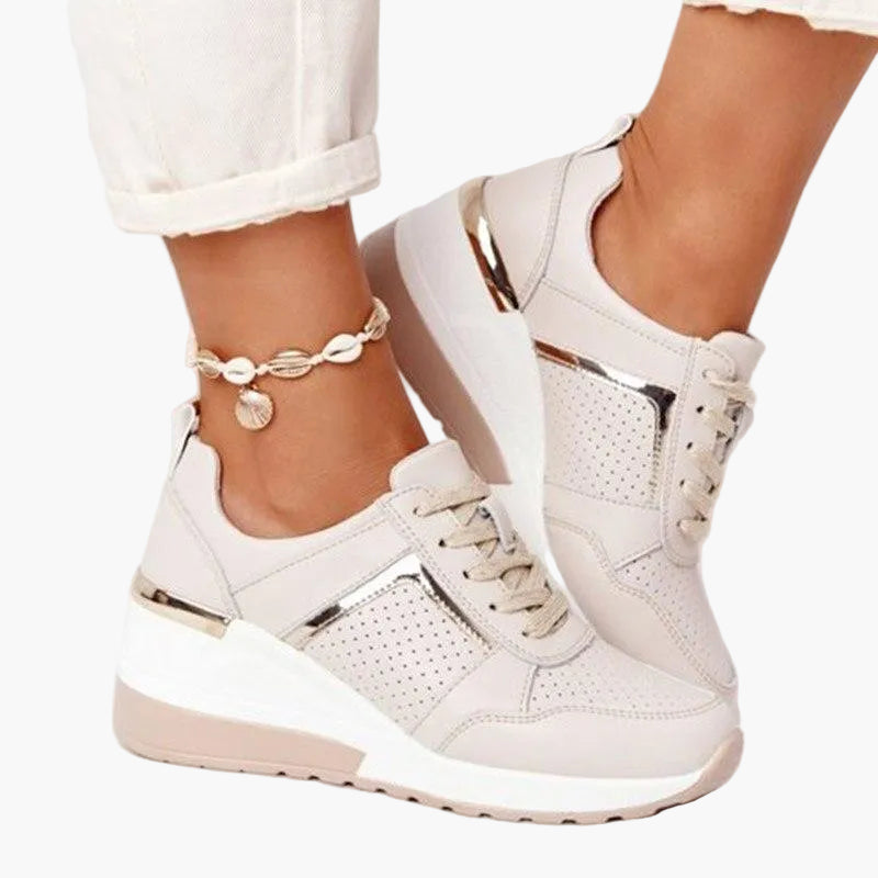 Damen Sneaker Keilabsatz – Modische Komfort-Sneaker für Alltag & Freizeit