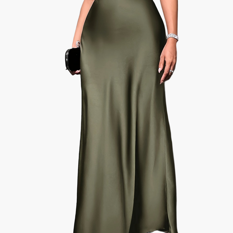 Damen Eleganter Maxirock für festliche Anlässe und Abendmode