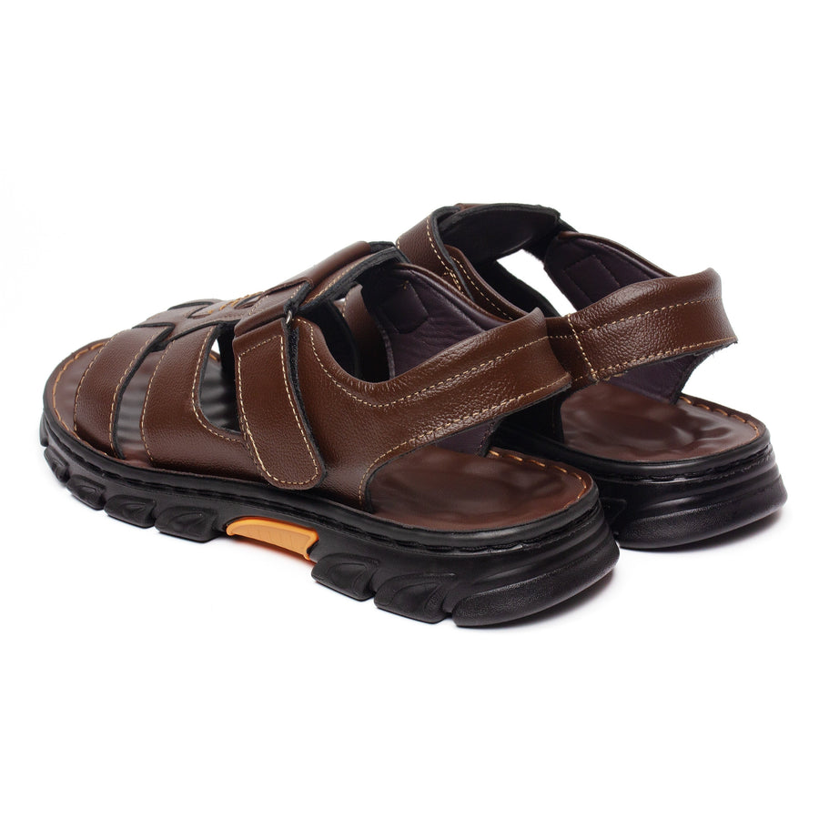Herren Outdoor Komfortsandalen – Freizeit und Urlaub, Bequeme Gehsandalen mit Klettverschluss