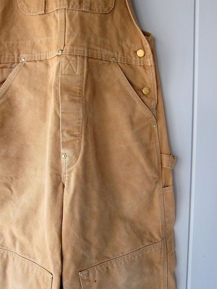 Arbeitslatzhose Unisex Canvas-Optik mit verstellbaren Trägern