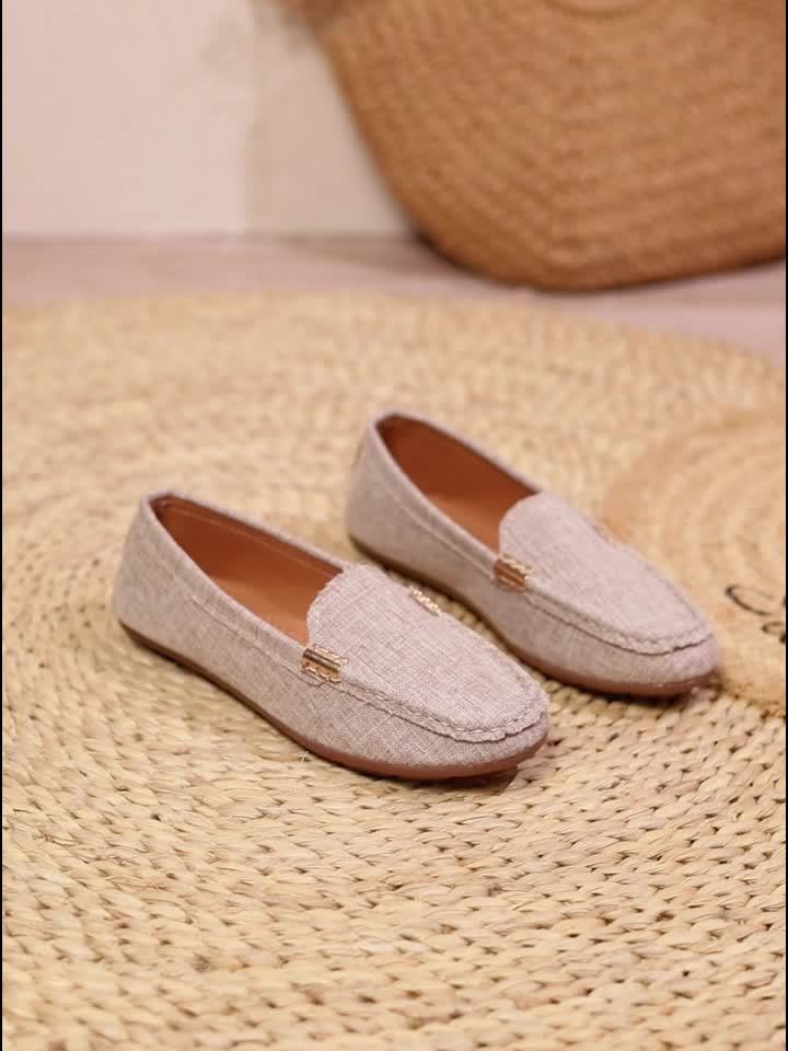 Damen Mokassins Loafer Slip-On Schuhe – Bequemer Freizeitstil für Alltag & Büro