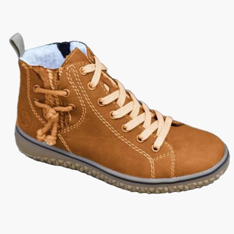 Damen Orthopädische Komfort-Sneaker für Alltag und Freizeit – Bequeme High-Top Schuhe mit Fußgewölbeunterstützung