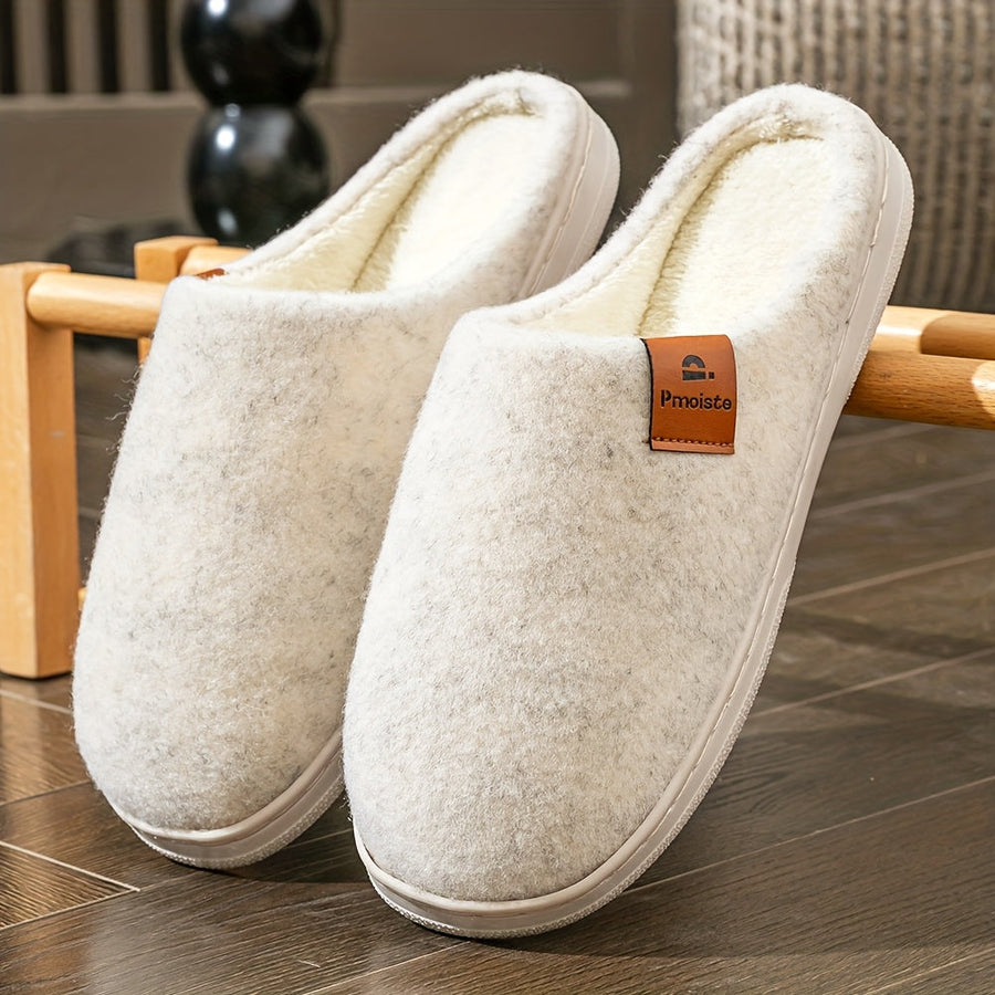 Unisex Hausschuhe Slipper Pantoffeln mit weichem Futter – gemütlich & rutschfest