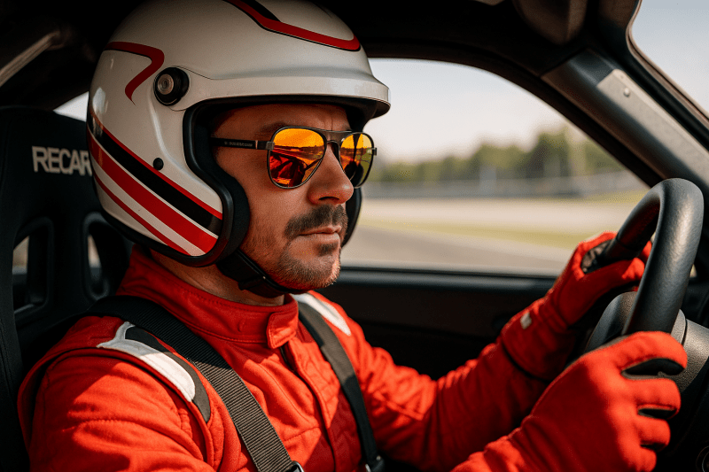 Sonnenbrille Pilotenstil verspiegelte Gläser Metallrahmen