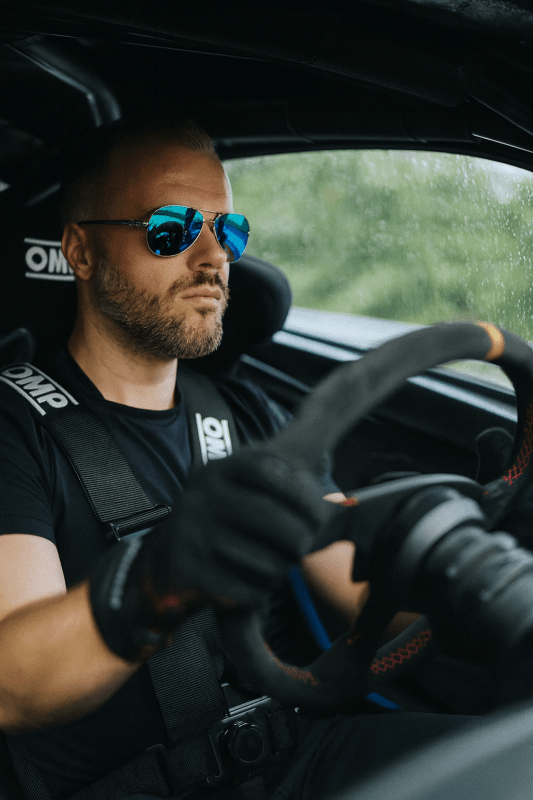 Sonnenbrille Pilotenstil verspiegelte Gläser Metallrahmen
