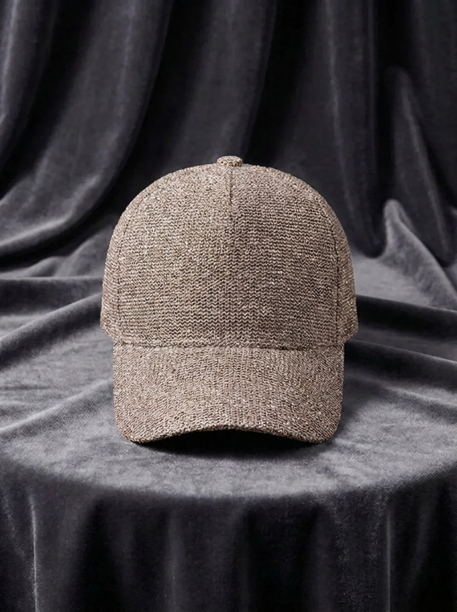 Glitzernde Baseball Cap mit Mesh-Einsatz für Damen, verstellbare Glitzer Kappe