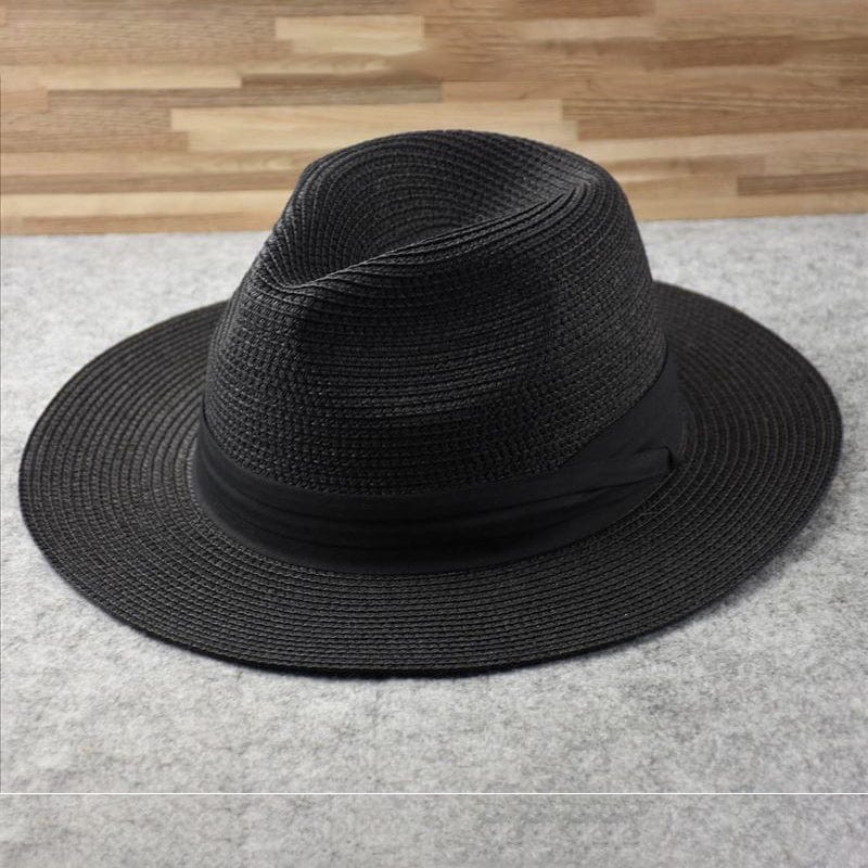 Unisex fedora met band van geweven materiaal in verschillende kleuren