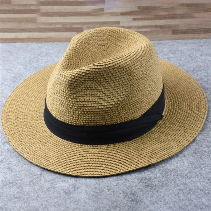 Unisex fedora met band van geweven materiaal in verschillende kleuren