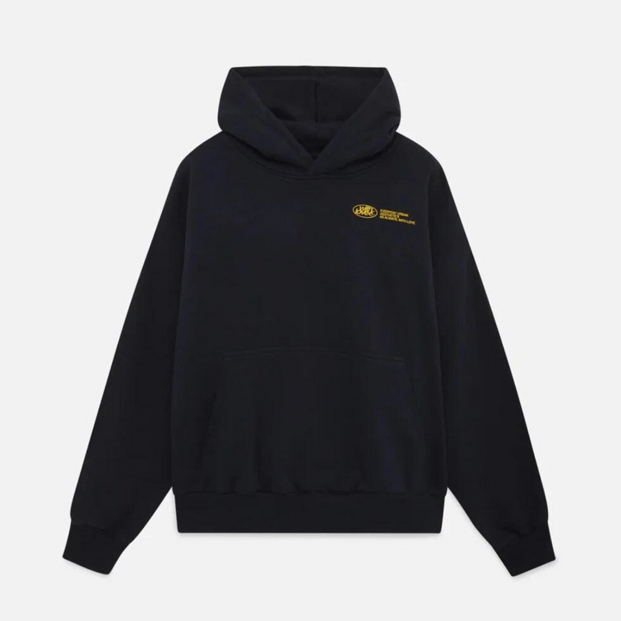 Unisex oversized hoodie met print op de rug