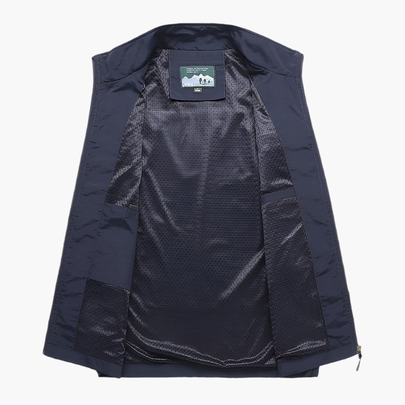 Herren Freizeitweste Modern – Vielseitige ärmellose Outdoor-Weste für Alltag und Freizeit