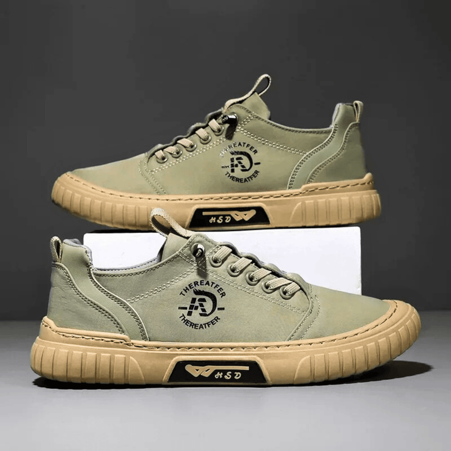 Herren Freizeitschuhe Schnürschuhe Low-Top Sneaker in verschiedenen Farben