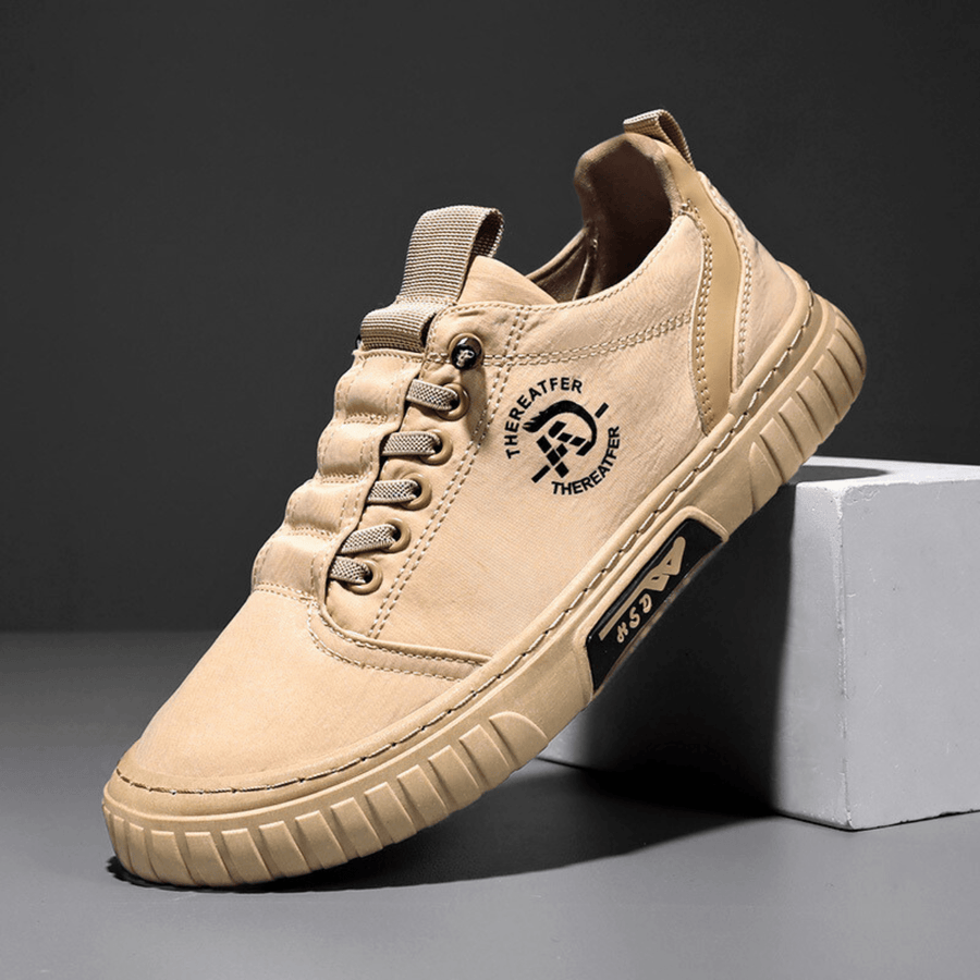 Herren Freizeitschuhe Schnürschuhe Low-Top Sneaker in verschiedenen Farben