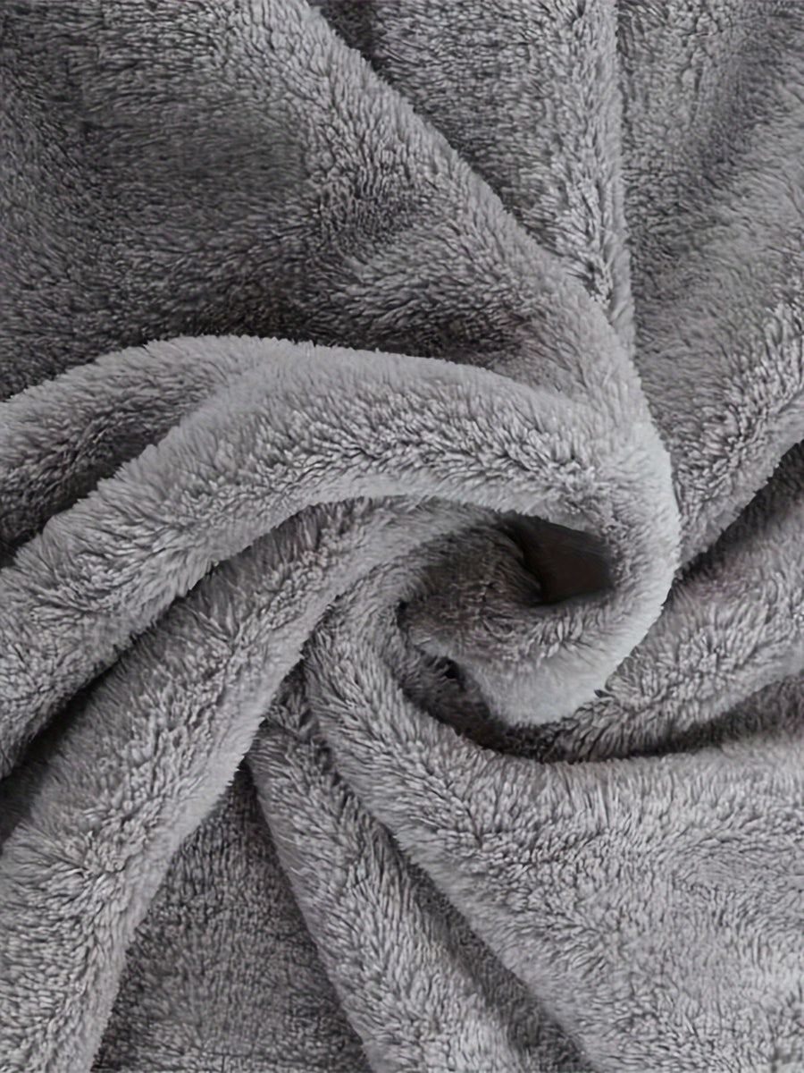 Flauschiger Kapuzenpullover mit Katzenohren und Kängurutasche für Damen