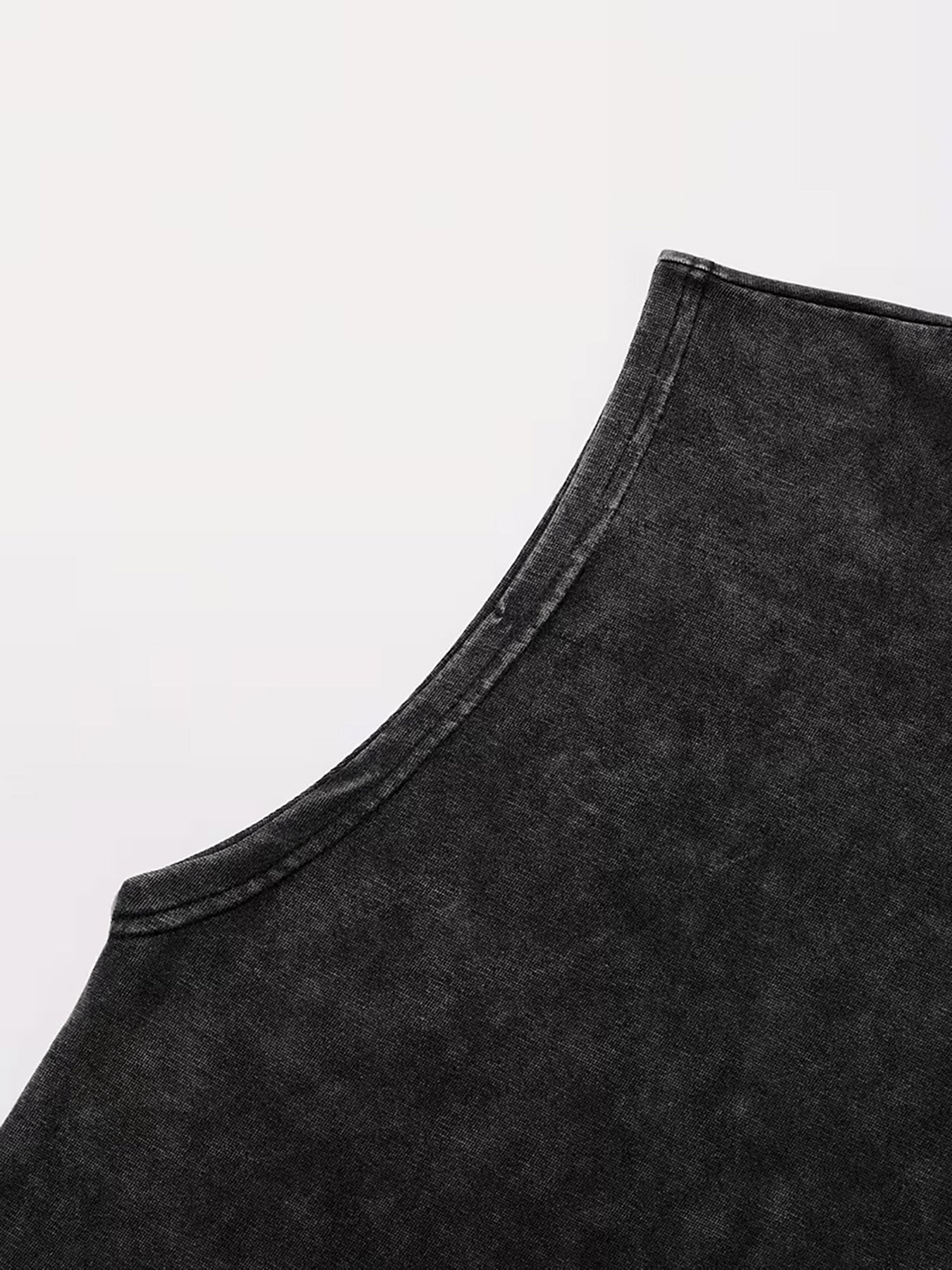 Herren Freizeit Set – Ärmelloses Shirt & Shorts im Vintage-Look, Sportlich & Lässig