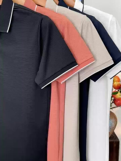 Herren Polo Shirt Modern Fit – Eleganter Freizeit- und Business-Look