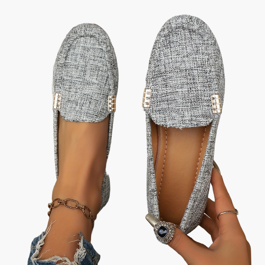 Damen Mokassins Loafer Slip-On Schuhe – Bequemer Freizeitstil für Alltag & Büro