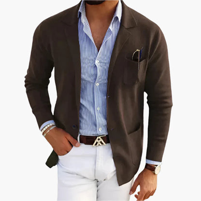 Herren Klassischer Blazer – Eleganter Business & Freizeit Sakko, Modernes Design