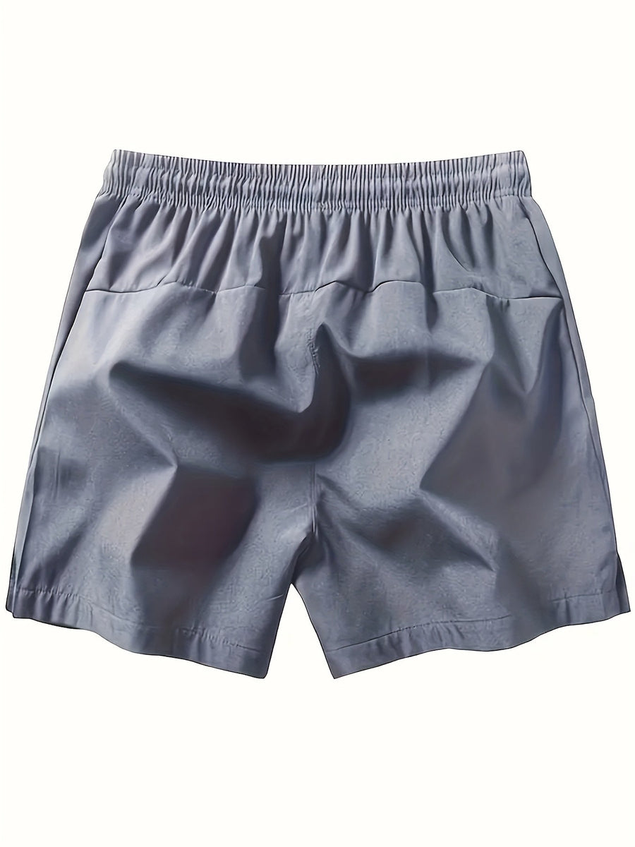 Herren Sportliche Laufshorts mit elastischem Bund und Kordelzug – Ideal für Training und Freizeit