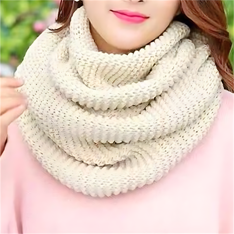 Gestrickter Loop-Schal Rundschal für Damen in verschiedenen Farben
