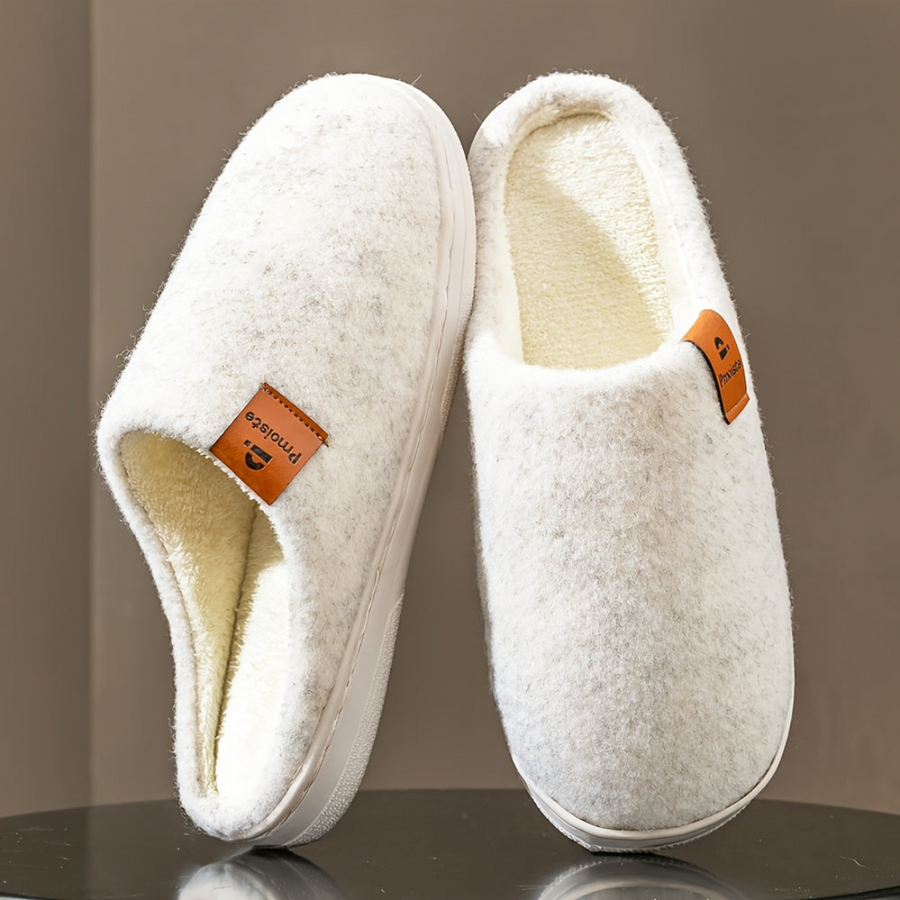 Unisex Hausschuhe Slipper Pantoffeln mit weichem Futter – gemütlich & rutschfest