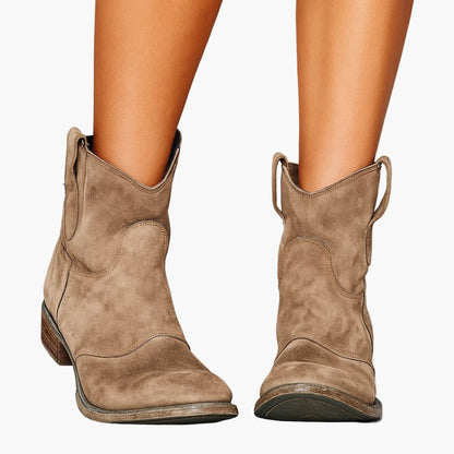Damen Western-Stiefeletten für Alltag & Freizeit – Moderner Cowboy-Look