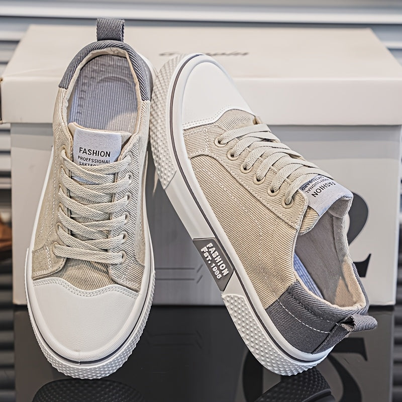 Herren Low-Top Sneaker im Retro-Stil für Alltag und Freizeit