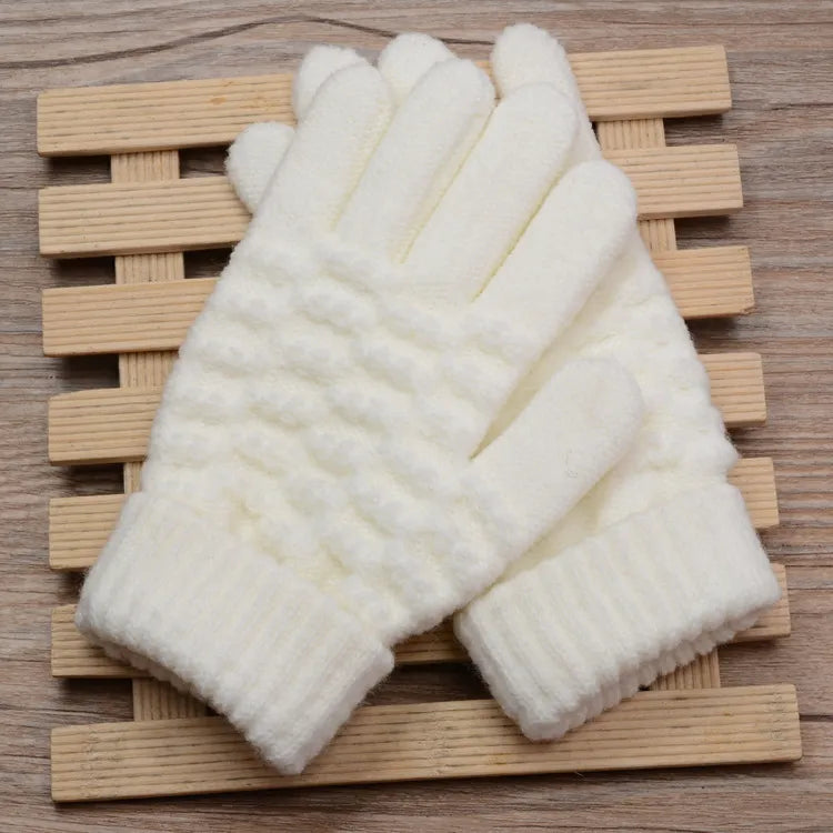 Unisex Strickhandschuhe mit Touchscreen-Funktion