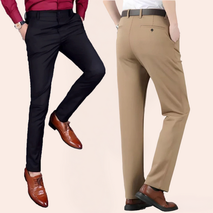 Herren Stretch-Businesshose – Bequeme Anzughose für Büro & Alltag, Modernes Design