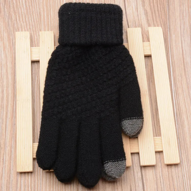 Unisex Strick Touchscreen Handschuhe für Smartphones