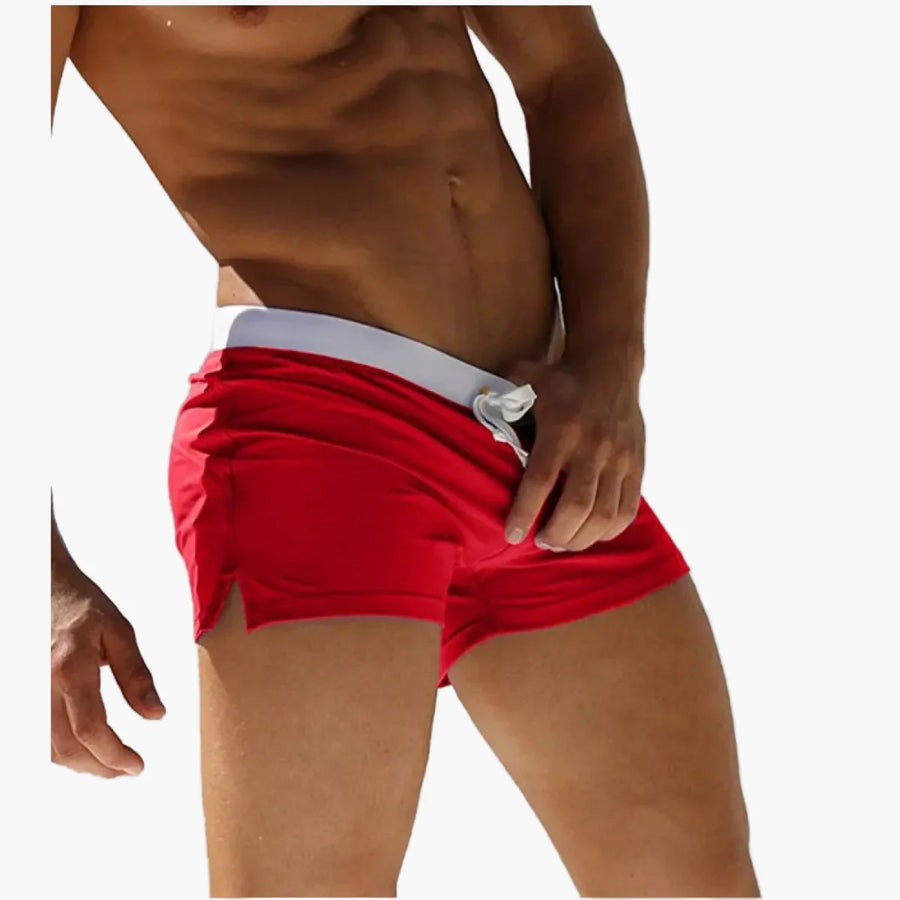 Herren Bade- und Schwimmshorts – Sportlicher Schnitt, Schnell Trocknend, Für Strand & Pool