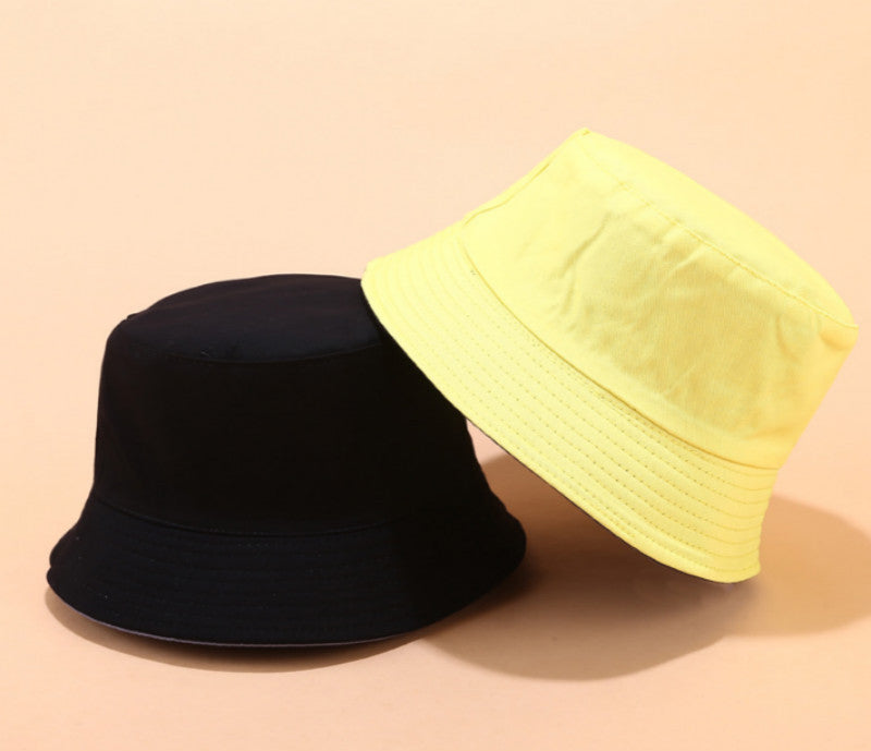 Wende Fischerhut in Schwarz und Farbe – Unisex Sonnenhut
