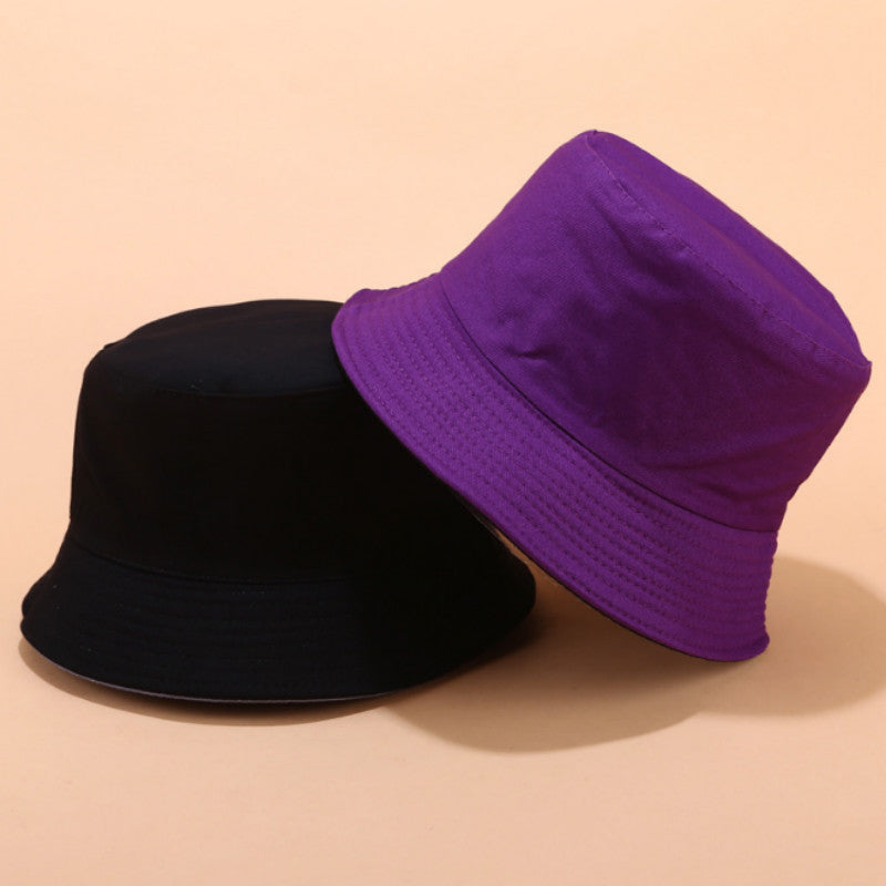 Wende Fischerhut in Schwarz und Farbe – Unisex Sonnenhut