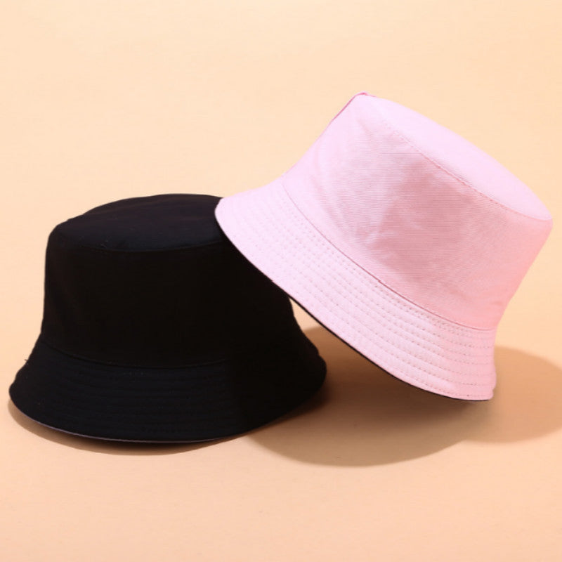 Wende Fischerhut in Schwarz und Farbe – Unisex Sonnenhut