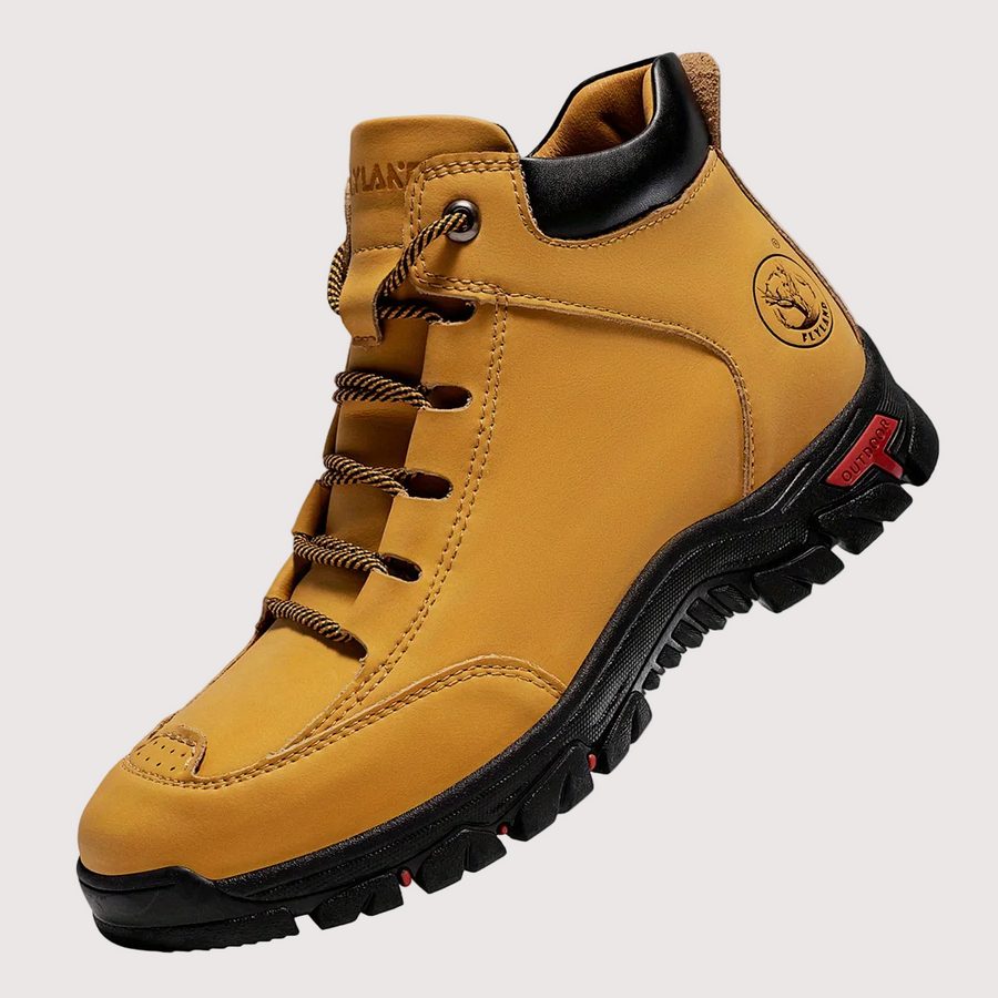Herren Outdoor Stiefel mit Schnürung – Wanderstiefel mit Profilsohle in verschiedenen Farben
