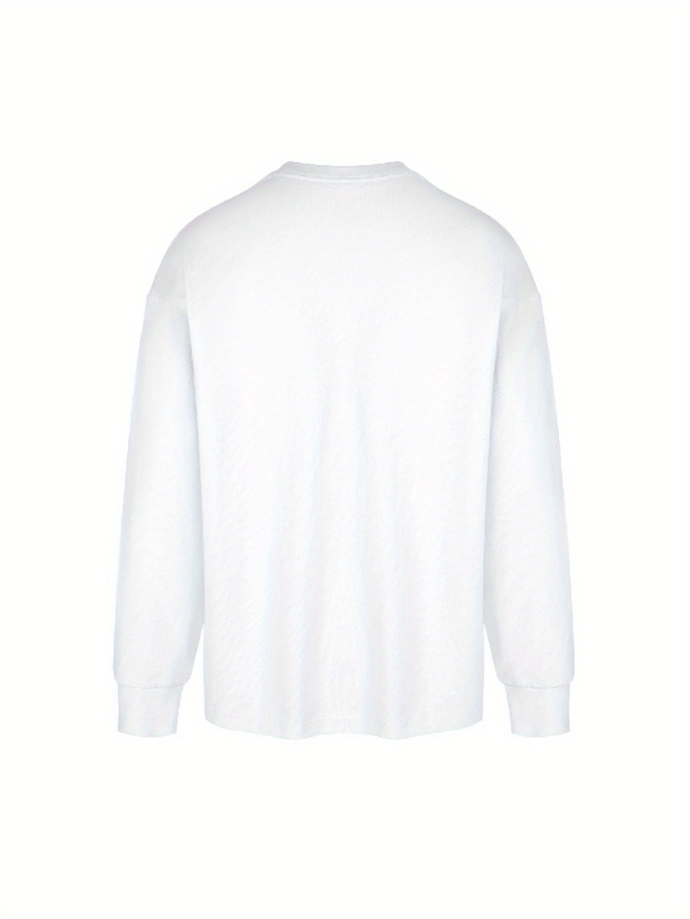 Langarmshirt Herren Rundhalsdruck "Sunrise" Freizeitoberteil