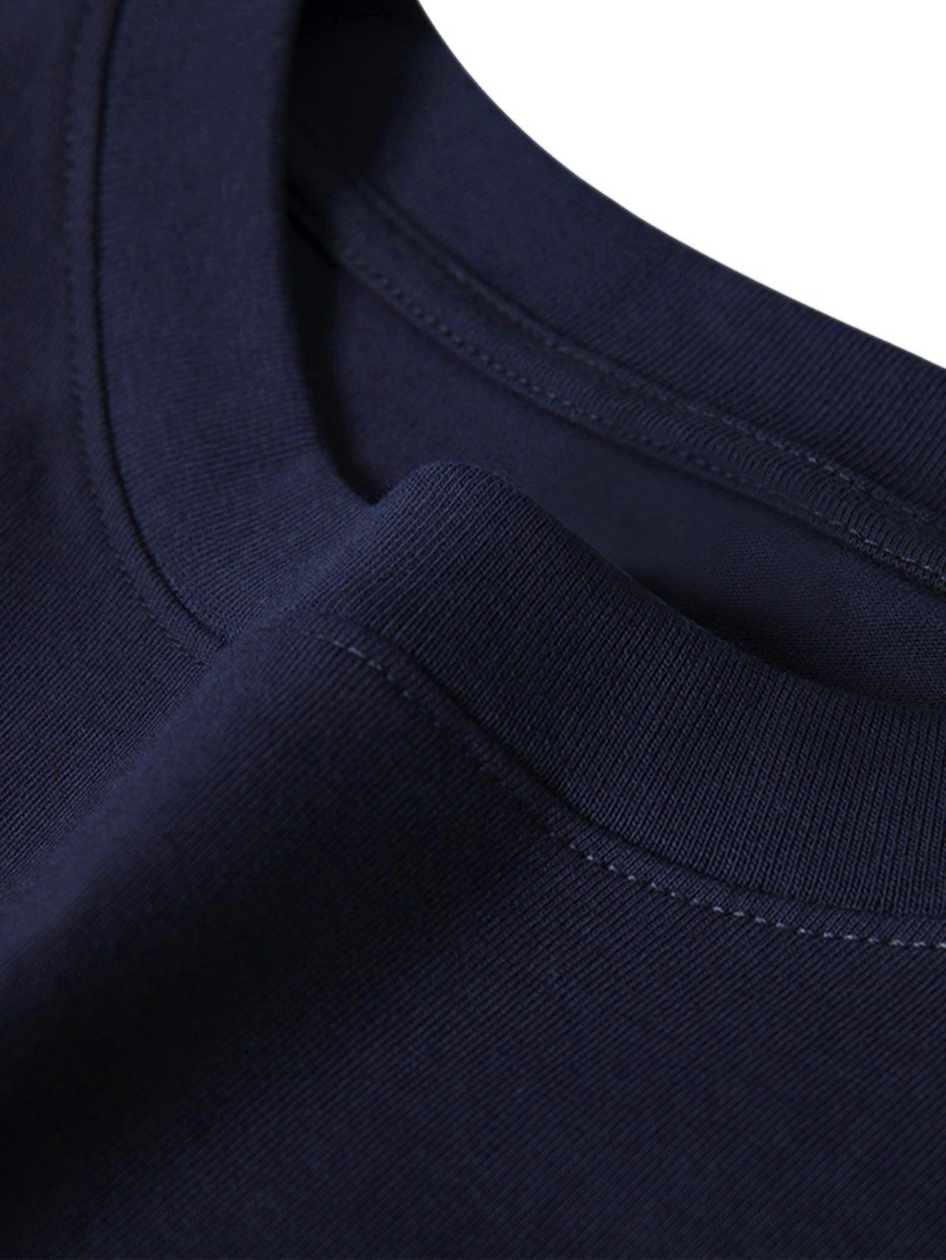 Herren Langarmshirt mit Rundhalsausschnitt und KING-Druck, lässig