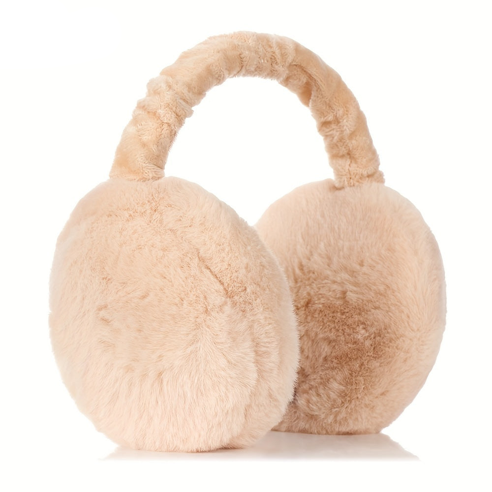 Ohrenschützer Winter Ohrenwärmer Plüsch Faux Fur